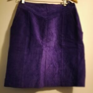 Elegant Purple Women's Skirt